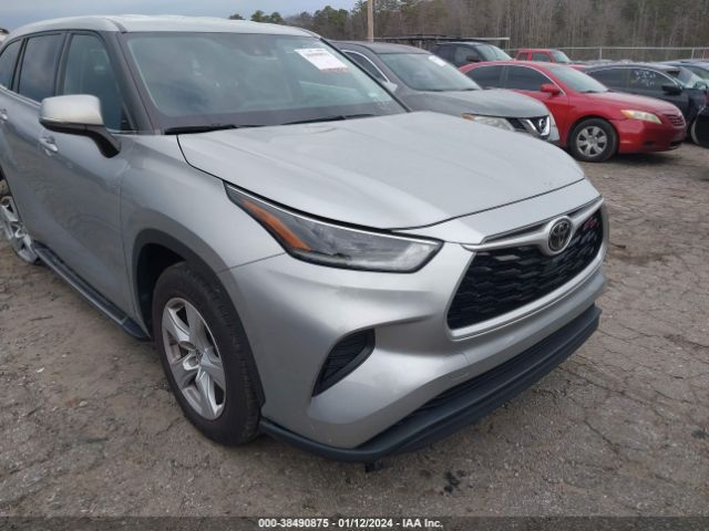 TOYOTA HIGHLANDER 2021 5tdczrah7ms529587