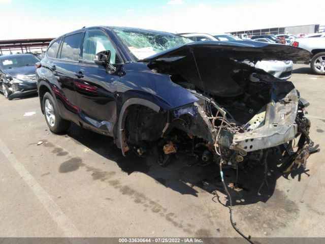 TOYOTA HIGHLANDER 2021 5tdczrbh4ms542165