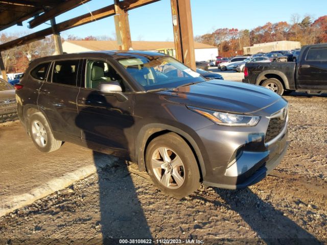 TOYOTA HIGHLANDER 2020 5tdczrbh7ls020838