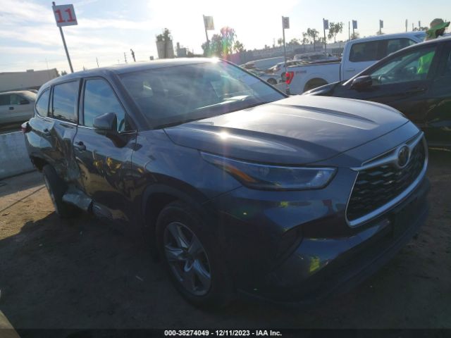 TOYOTA HIGHLANDER 2021 5tdczrbh8ms078605