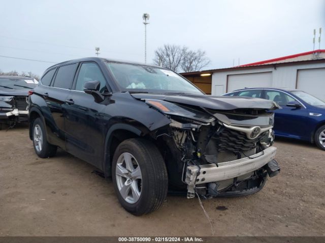 TOYOTA HIGHLANDER 2021 5tdczrbh8ms154520