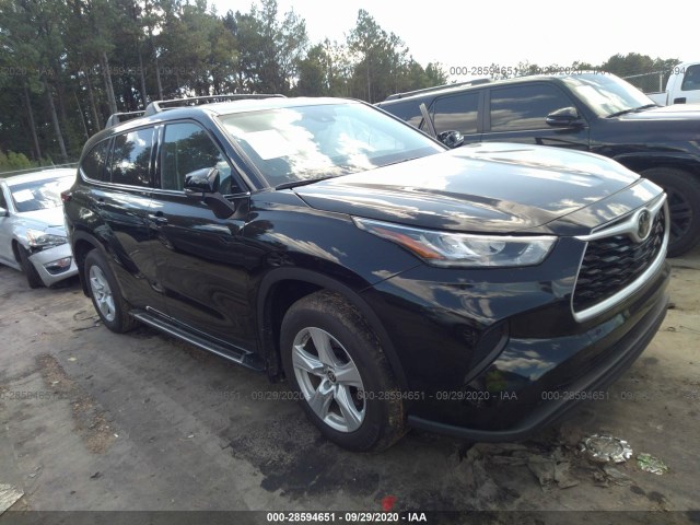 TOYOTA HIGHLANDER 2020 5tdczrbh9ls519382