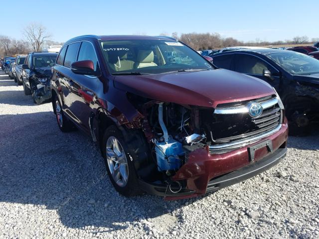 TOYOTA HIGHLANDER 2015 5tddcrfh1fs007541