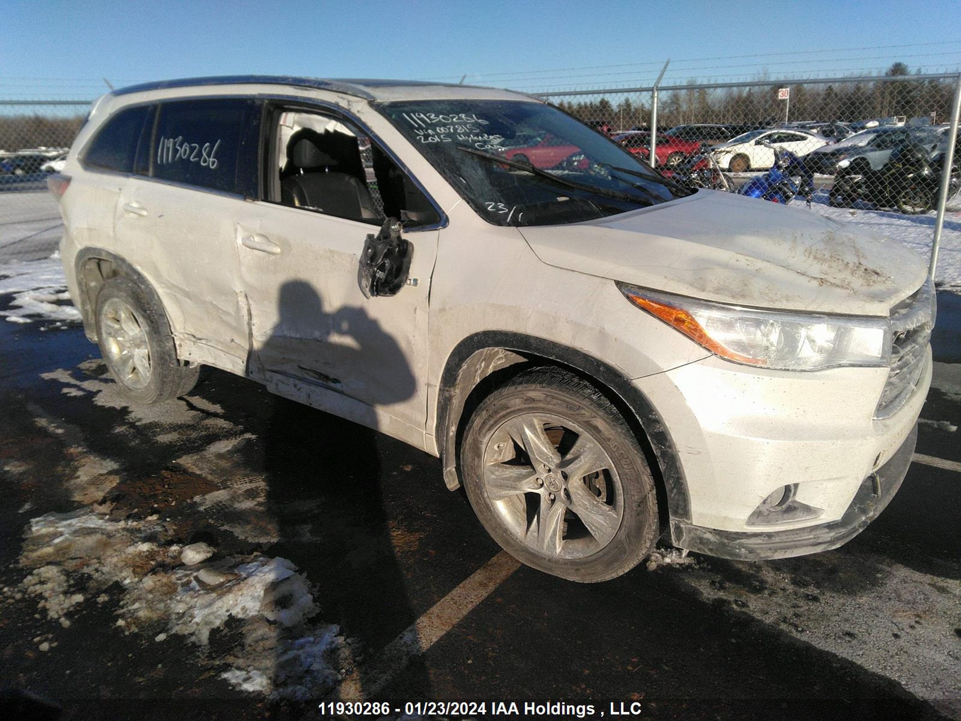 TOYOTA HIGHLANDER 2015 5tddcrfh1fs007815