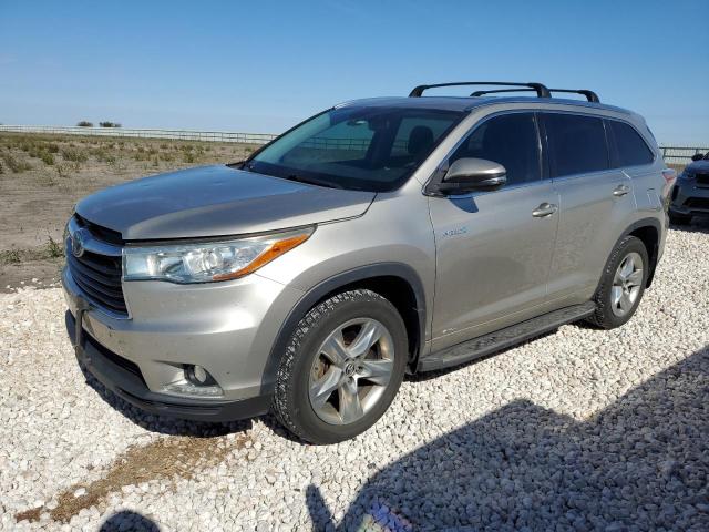 TOYOTA HIGHLANDER 2016 5tddcrfh1gs014345