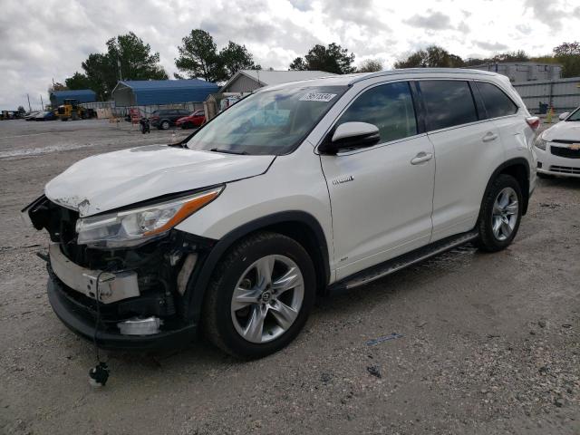 TOYOTA HIGHLANDER 2016 5tddcrfh1gs015365