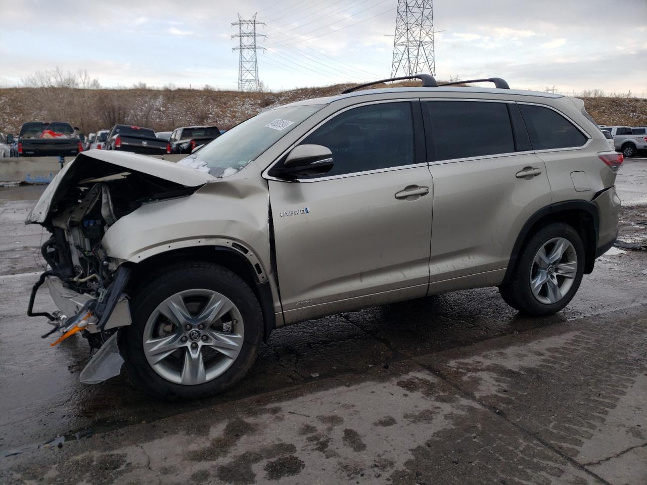 TOYOTA HIGHLANDER 2016 5tddcrfh2gs019375