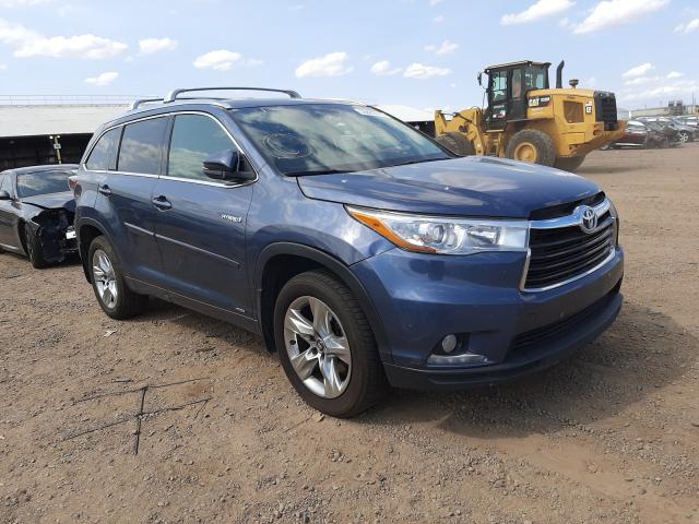 TOYOTA HIGHLANDER 2016 5tddcrfh3gs017232