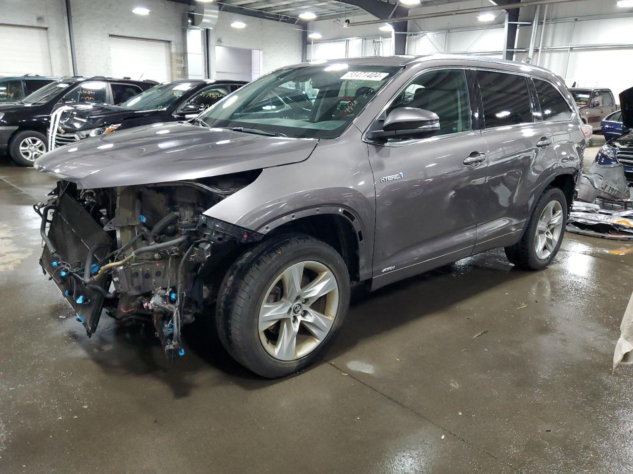 TOYOTA HIGHLANDER 2016 5tddcrfh5gs018091