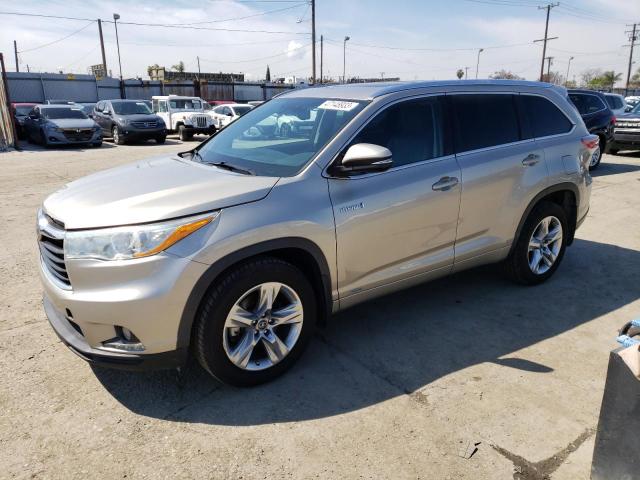 TOYOTA HIGHLANDER 2016 5tddcrfh6gs016060