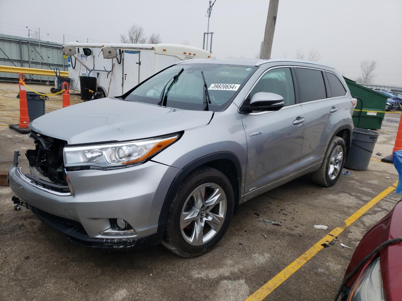 TOYOTA HIGHLANDER 2016 5tddcrfh7gs016942