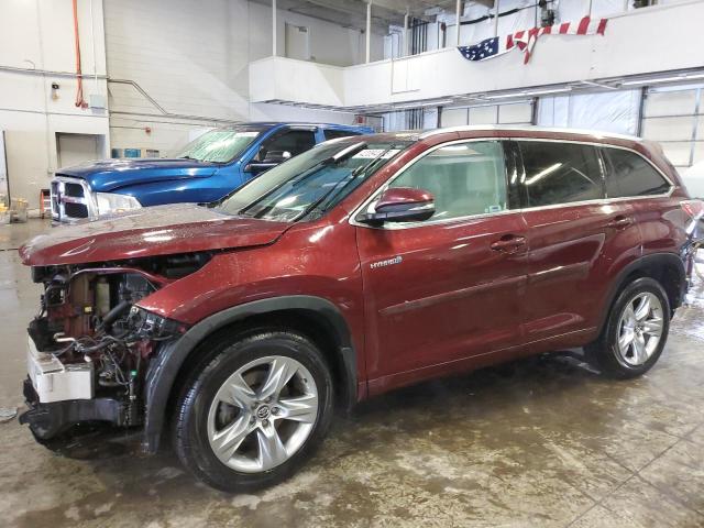 TOYOTA HIGHLANDER 2016 5tddcrfh7gs019825