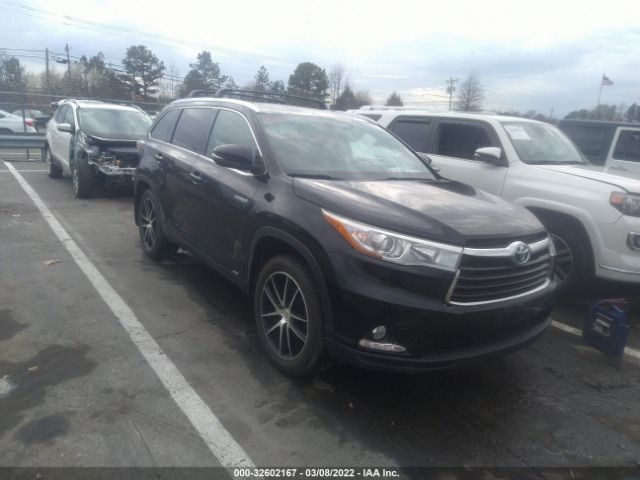 TOYOTA HIGHLANDER HYBRID 2016 5tddcrfh9gs017042