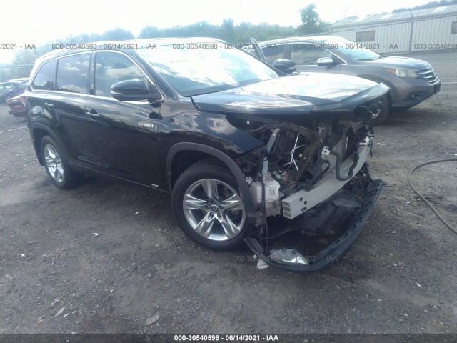 TOYOTA HIGHLANDER HYBRID 2016 5tddcrfhxgs014103