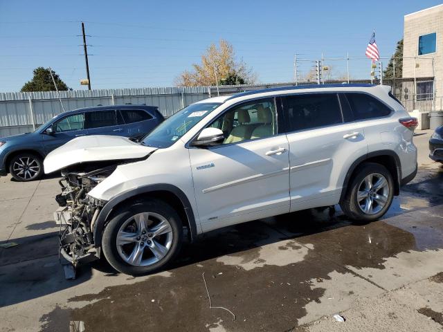 TOYOTA HIGHLANDER 2016 5tddcrfhxgs016563