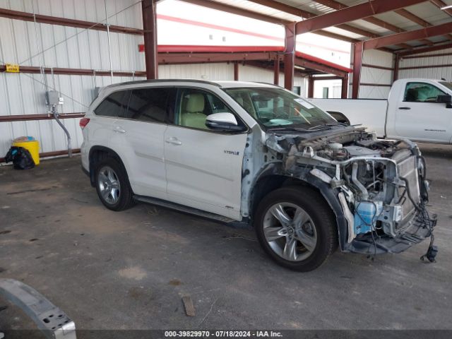 TOYOTA HIGHLANDER 2018 5tddgrfh0js043492