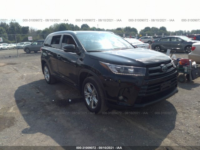 TOYOTA HIGHLANDER 2019 5tddgrfh0ks070872