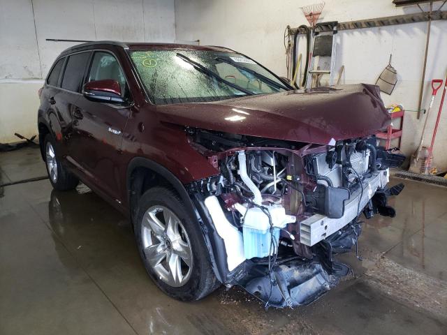 TOYOTA HIGHLANDER 2019 5tddgrfh0ks078714