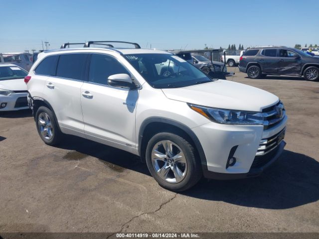 TOYOTA HIGHLANDER 2019 5tddgrfh2ks072283