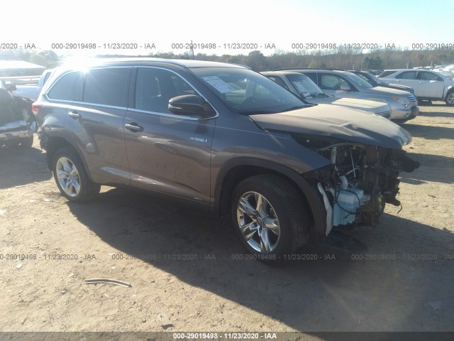 TOYOTA HIGHLANDER 2018 5tddgrfh3js037590