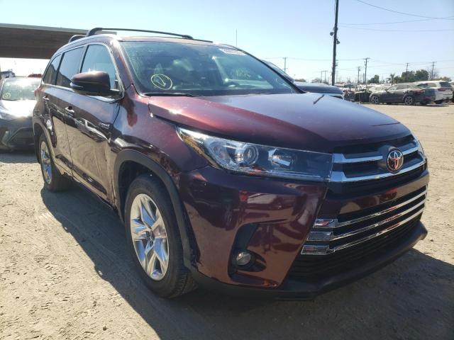 TOYOTA HIGHLANDER 2019 5tddgrfh3ks060417