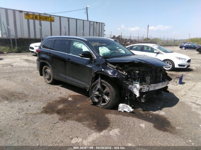 TOYOTA HIGHLANDER HYBRID 2018 5tddgrfh4js039610