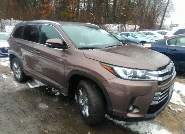 TOYOTA HIGHLANDER 2019 5tddgrfh5ks071094