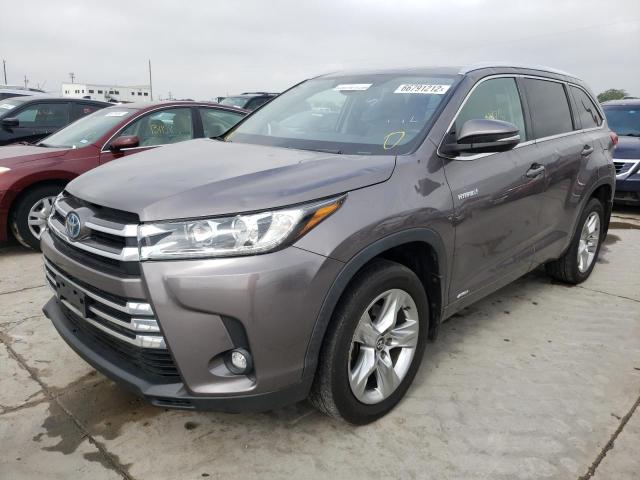 TOYOTA HIGHLANDER 2019 5tddgrfh6ks060329