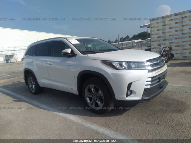 TOYOTA HIGHLANDER 2019 5tddgrfh6ks063649