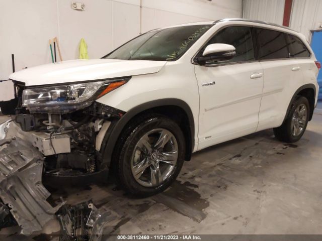 TOYOTA HIGHLANDER HYBRID 2019 5tddgrfh7ks064342