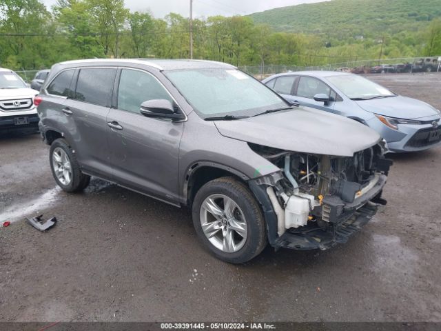 TOYOTA HIGHLANDER HYBRID 2017 5tddgrfh8hs030998