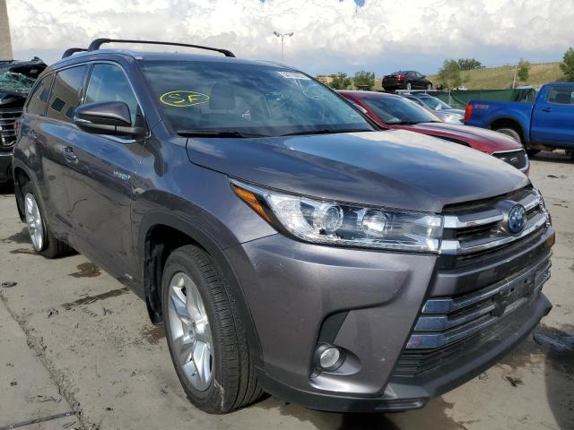 TOYOTA HIGHLANDER 2018 5tddgrfh9js039912