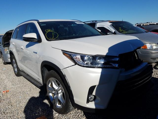 TOYOTA HIGHLANDER 2018 5tddgrfhxjs051311