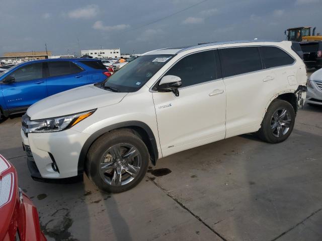 TOYOTA HIGHLANDER 2018 5tddgrfhxjs052202