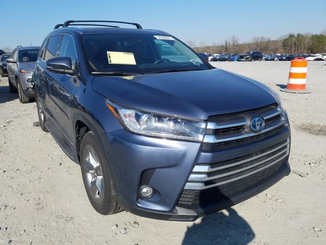 TOYOTA HIGHLANDER 2018 5tddgrfhxjs052250