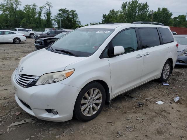 TOYOTA SIENNA XLE 2011 5tddk3dc0bs020086