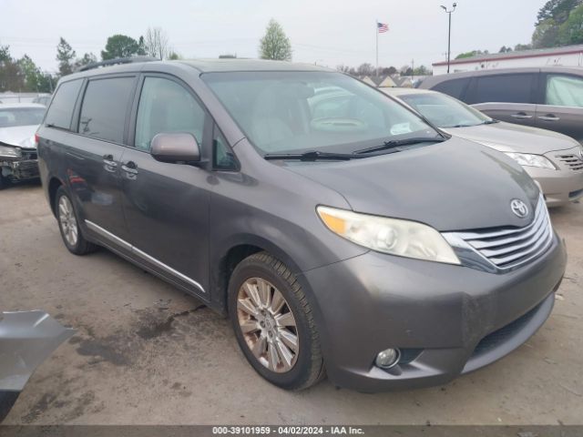 TOYOTA SIENNA 2012 5tddk3dc0cs042588