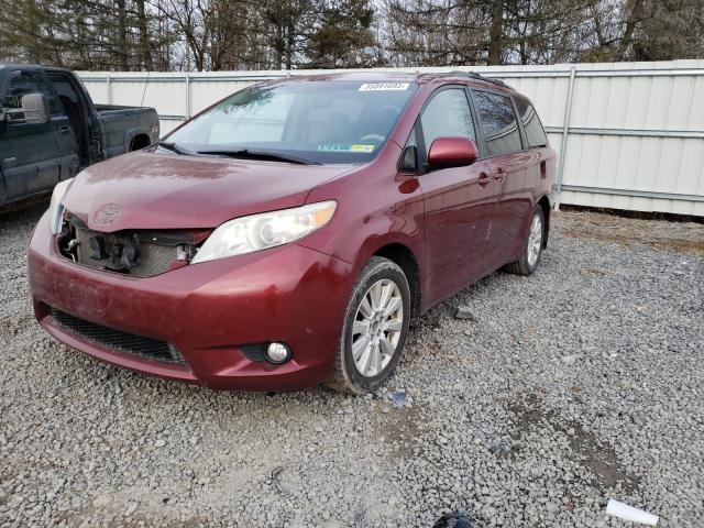 TOYOTA SIENNA XLE 2012 5tddk3dc0cs048374