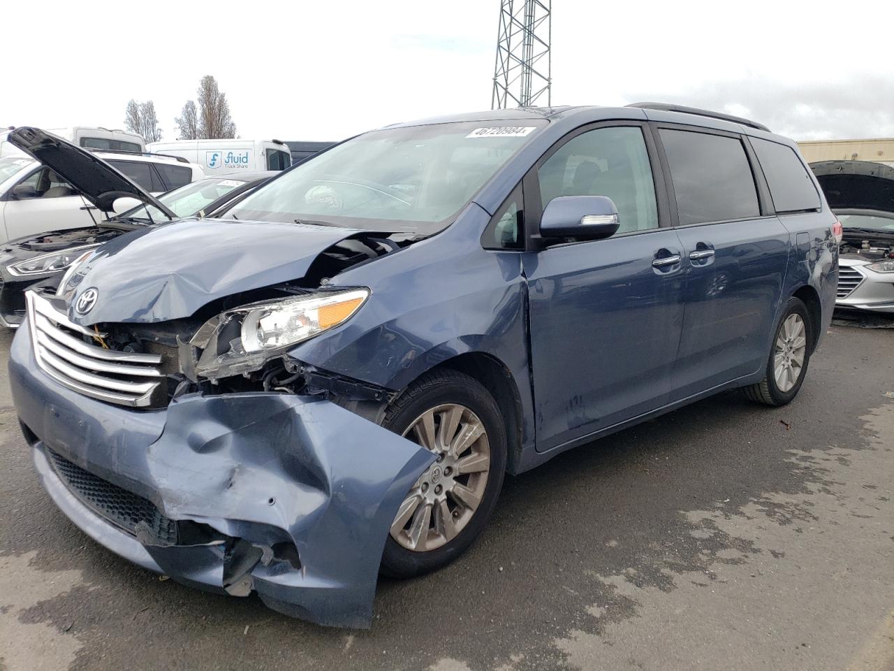 TOYOTA SIENNA 2013 5tddk3dc0ds061840