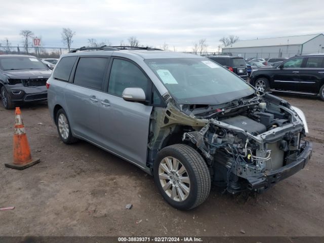 TOYOTA SIENNA 2015 5tddk3dc0fs109498