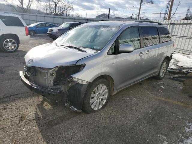 TOYOTA SIENNA XLE 2016 5tddk3dc0gs135066