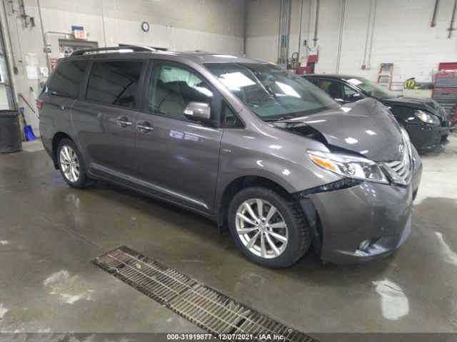 TOYOTA SIENNA 2016 5tddk3dc0gs135472