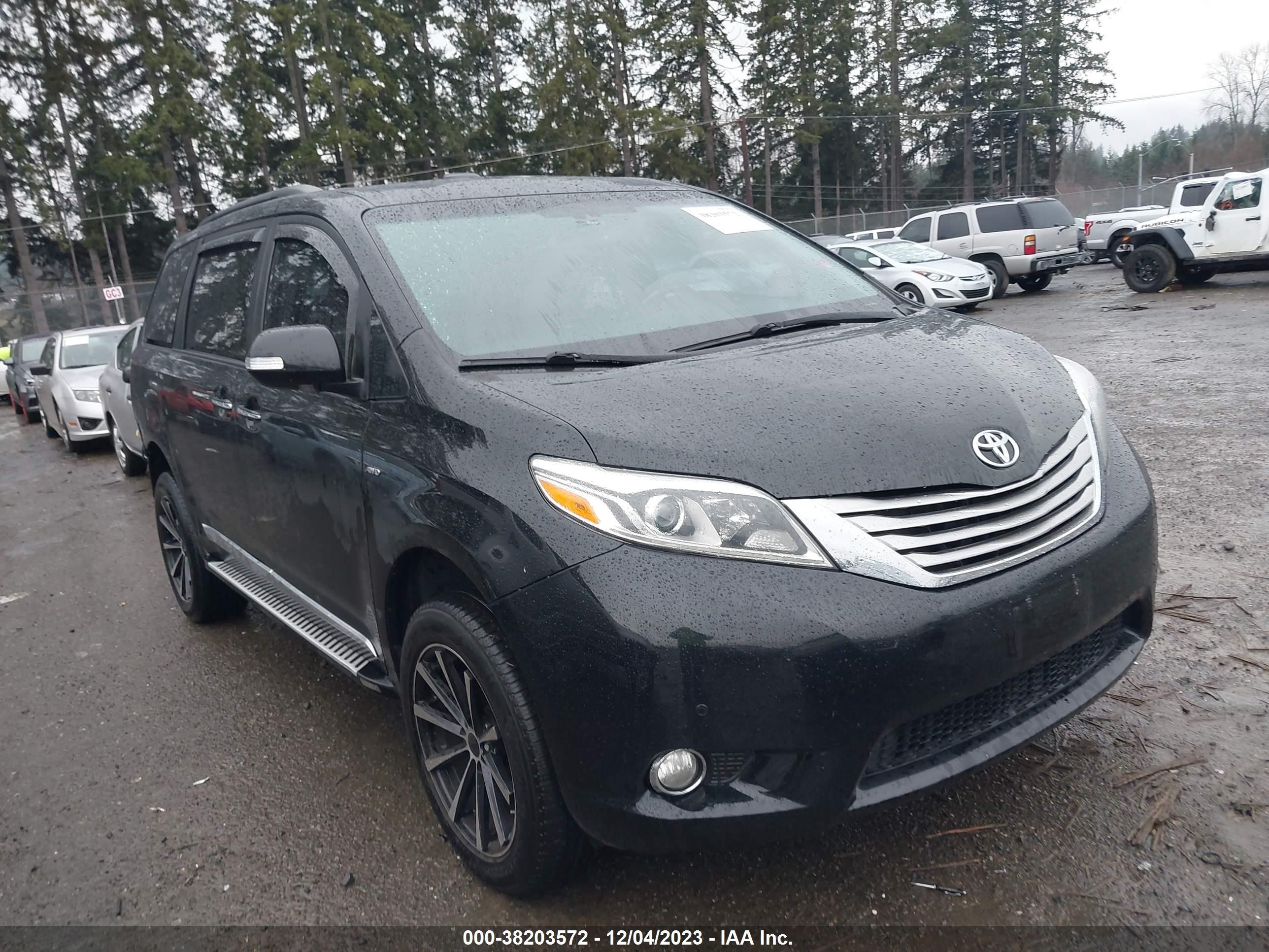 TOYOTA SIENNA 2016 5tddk3dc0gs136282