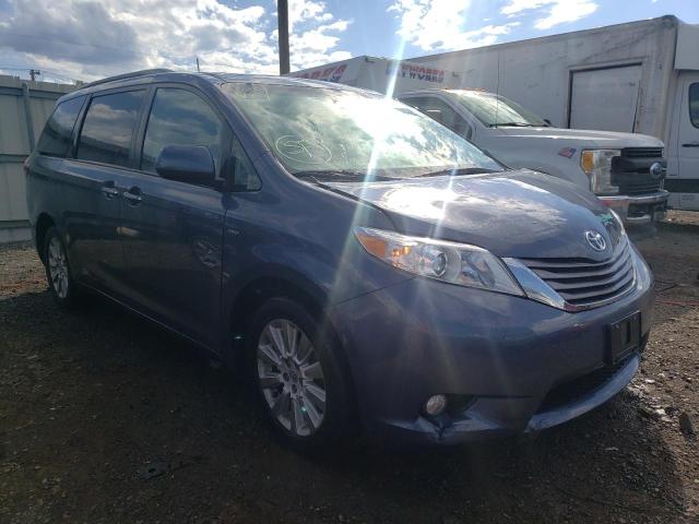 TOYOTA SIENNA XLE 2016 5tddk3dc0gs137304