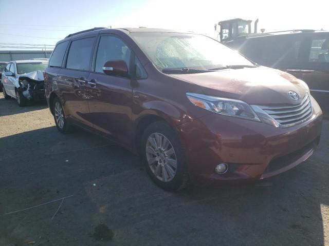 TOYOTA SIENNA XLE 2016 5tddk3dc0gs137917