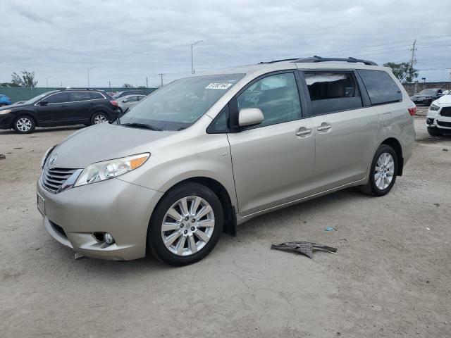 TOYOTA SIENNA XLE 2016 5tddk3dc0gs140445