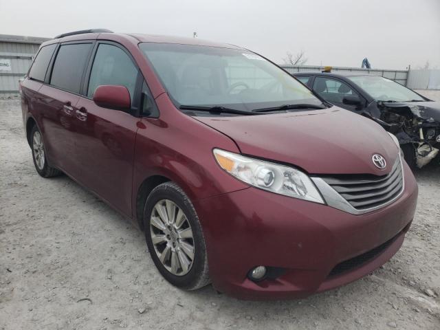 TOYOTA SIENNA XLE 2012 5tddk3dc1cs032393