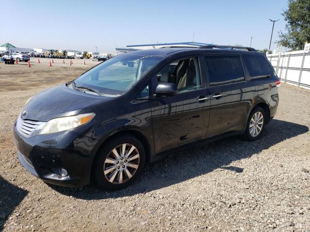 TOYOTA SIENNA XLE 2012 5tddk3dc1cs038520