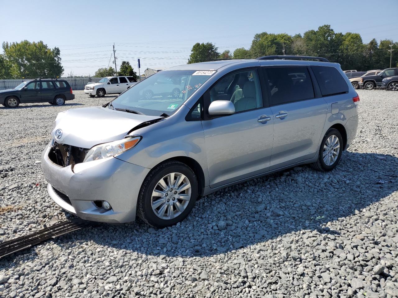 TOYOTA SIENNA 2012 5tddk3dc1cs040476