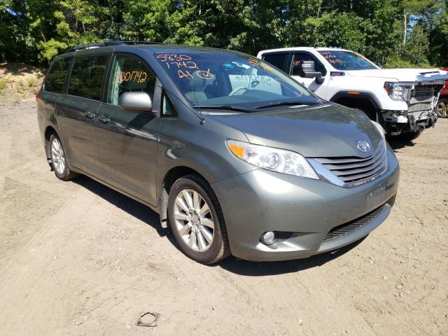 TOYOTA SIENNA XLE 2012 5tddk3dc1cs046519